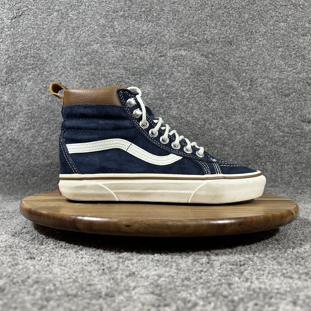 Vans Sk8-Hi MTE Women’s Sz 6 Dress Blues Suede Casual Skate Outdoor Shoes Used